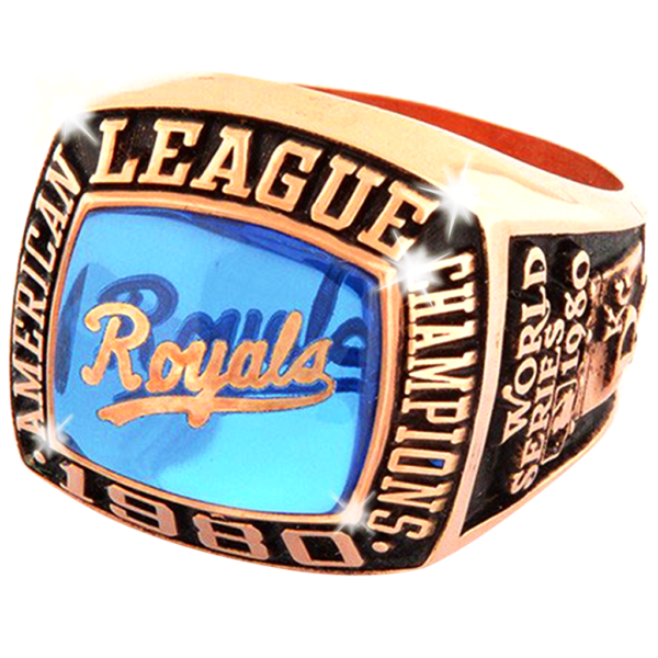 1980 Kansas City Royals American  League Championship Ring