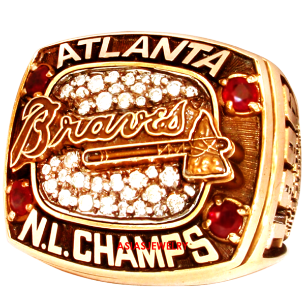 1996 Atlanta Braves National League Championship Ring