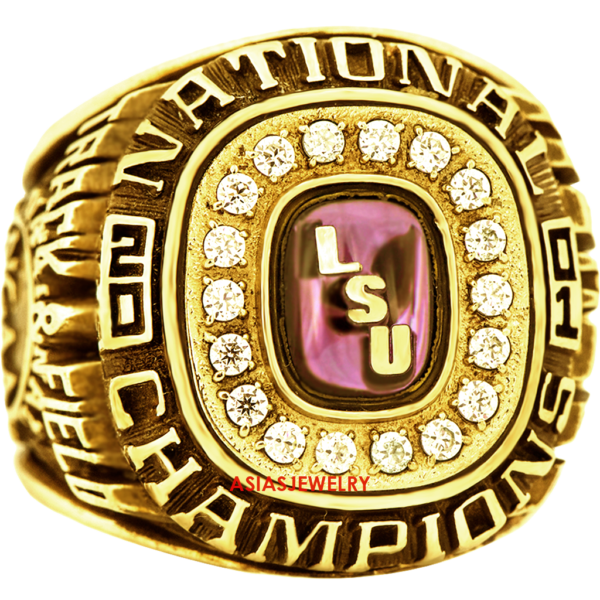 2001 LSU Tigers NCAA Track & Field Championship Ring