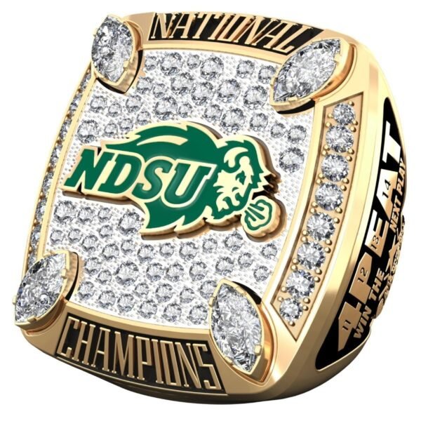 2015 North Dakota State University Football National Championship Ring